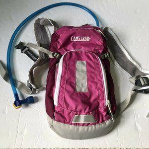 Camelback Mini Mule Hydration Pack Backpack W/ Bladder Excellent Condition Pink